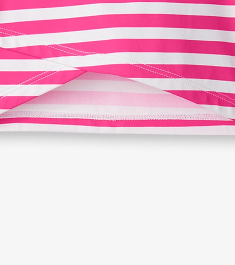 Hatley Girls' Swim Full Sleeve Cross Over Coverup - Image 5